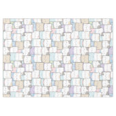 Niedliches Cat Pattern Tableclout Tischdecke (Vorderseite (Horizontal))
