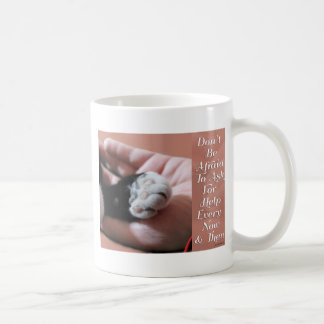 Niedliches Cat Paw Foto für  Cat-Unterstützung gef Kaffeetasse