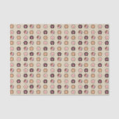 Niedliches Cat Paws-Muster Seidenpapier (Vorderseite)