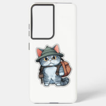 Niedliches Cat Samsung S8 Cover - Perfektes Gesche