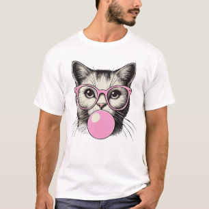 Niedliches Cat Shirt für Frauen Funny Cat Liebe
