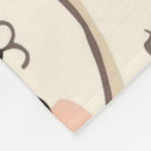 Niedliches Cat simple pet kitta Pattern Party Fleecedecke (Ecke)