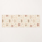 Niedliches Cat simple pet kitta Pattern Party Yogamatte (Vorderseite (Horizontal))