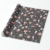 Niedliches Cat Wrapping Pape Geschenkpapier (Ungerollt)