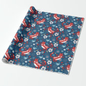 Niedliches Cat Wrapping Paper Geschenkpapier (Ungerollt)