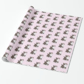 Niedliches Cat Wrapping Paper Geschenkpapier (Ungerollt)