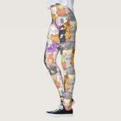Niedliches Cats Muster Leggings (Links)