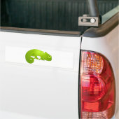 Niedliches Chamäleon - Grün Autoaufkleber (Auf Lkw)