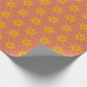 Niedliches, charmantes Mustergeschenk für Funkeln Geschenkpapier (Ecke)