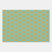 Niedliches, charmantes Mustergeschenk für Funkeln Geschenkpapier Set (Vorderseite 2)