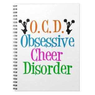Niedliches Cheerleading Notizblock