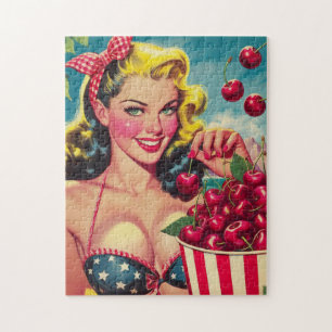Niedliches Cherry-Button Puzzle