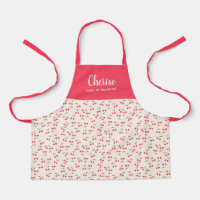 Niedliches Cherry Muster Moderne Girls Koch Traini