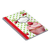 Niedliches Cherry-Notebook Notizblock (Rechte Seite)