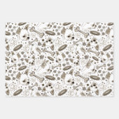 Niedliches Chihuahua Dog Wrapping Papier Set 3 (Vorderseite)