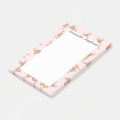 Niedliches Chihuahua Wasserfarbe Pinot Post-it Klebezettel (angewinkelt)