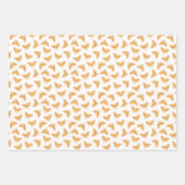 Niedliches Chihuahua Wrapping Paper Flat Sheet Set Geschenkpapier Set (Vorderseite)