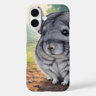 Niedliches Chinchilla iPhone 16 Hülle