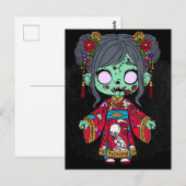 Niedliches Chinesisch Postkarte (Vorne/Hinten)