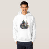 Niedliches chinesisches Fantasy 3D Landscape Hoode Hoodie (Vorne ganz)