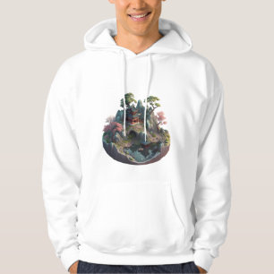 Niedliches chinesisches Fantasy 3D Landscape Hoode Hoodie