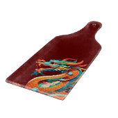 Niedliches chinesisches Neujahrdrache Zodiac Birth Schneidebrett (Ecke)