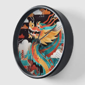 Niedliches chinesisches Neujahrdrache Zodiac Birth Uhr (Winkel)