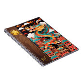 Niedliches chinesisches Neujahrdrachen Notizblock (Rechte Seite)