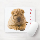 Niedliches Chinesisches Shi-Welpe-Mousepad Mousepad (Mit Mouse)