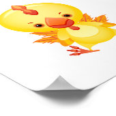 Niedliches chinesisches Zodiaka-Jahr des Schweins Poster (Ecke)