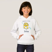 Niedliches Christliches "Warm & Cosy in Jesus" mit Hoodie (Vorne ganz)