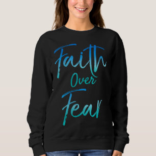 Niedliches Christliches Zitat für Frauen Jesus Spr Sweatshirt
