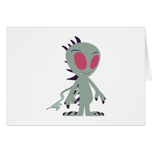 Niedliches Chupacabra (Vorderseite (Horizontal))