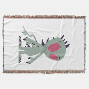 Niedliches Chupacabra Decke