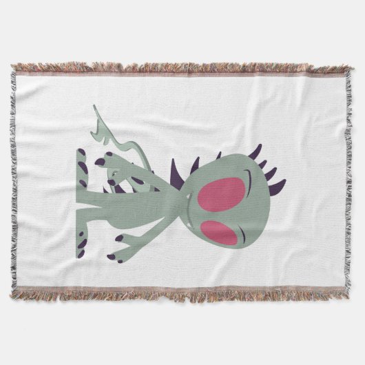 Niedliches Chupacabra Decke (Vorderseite)