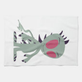 Niedliches Chupacabra Geschirrtuch (Horizontal)