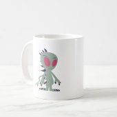Niedliches Chupacabra Kaffeetasse (Vorderseite Links)