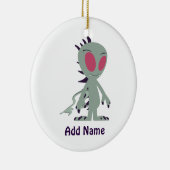 Niedliches Chupacabra Keramikornament (Rechts)