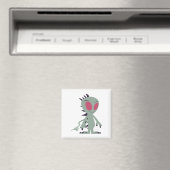 Niedliches Chupacabra Magnet (In Situ (Geschirrspüler))