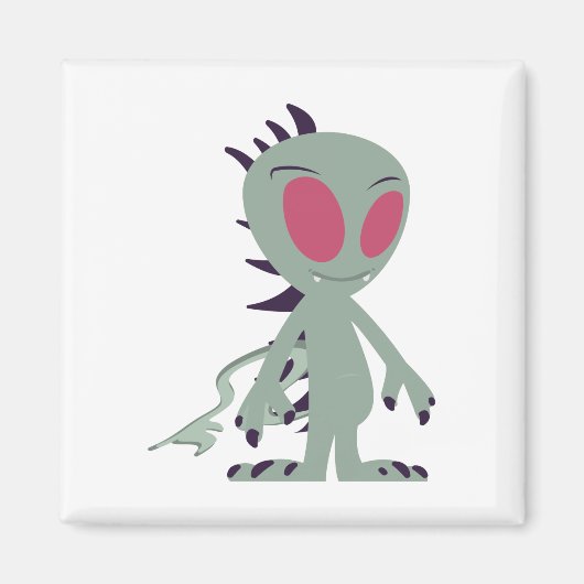 Niedliches Chupacabra Magnet (Vorne)