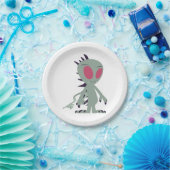 Niedliches Chupacabra Pappteller (Party)