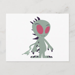 Niedliches Chupacabra Postkarte