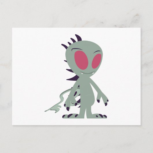 Niedliches Chupacabra Postkarte (Vorderseite)