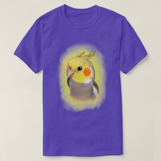 Niedliches Cockatiel 2 T-Shirt (Design vorne)