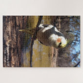 Niedliches Cockatiel-Puzzle Puzzle (Horizontal)