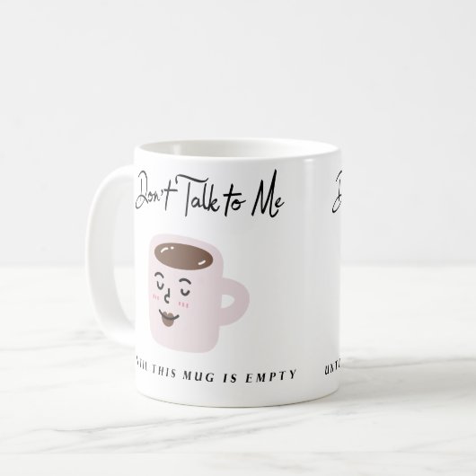 Niedliches Coffee Cup-Design Kaffeetasse (Vorderseite Links)