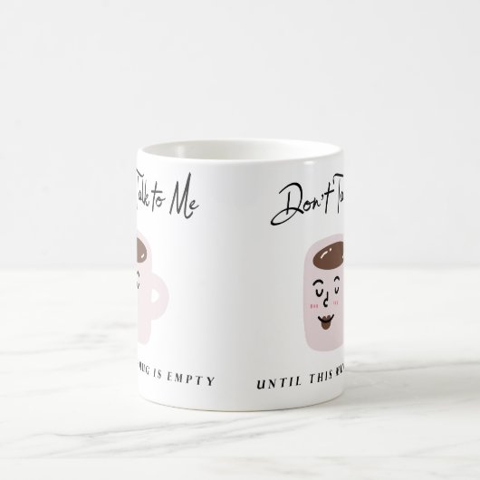 Niedliches Coffee Cup-Design Kaffeetasse (Mittel)