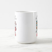 Niedliches Coffee-Cup-Design mit Weihnachts-Sprich Kaffeetasse (Mittel)