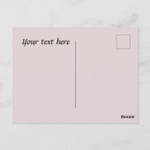 Niedliches Coffee Shop Vielen Dank oder Verkäufer Postkarte (Rückseite)