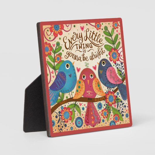 Niedliches Collab Zitat zum Thema Inspiration für  Fotoplatte (Vorderseite)